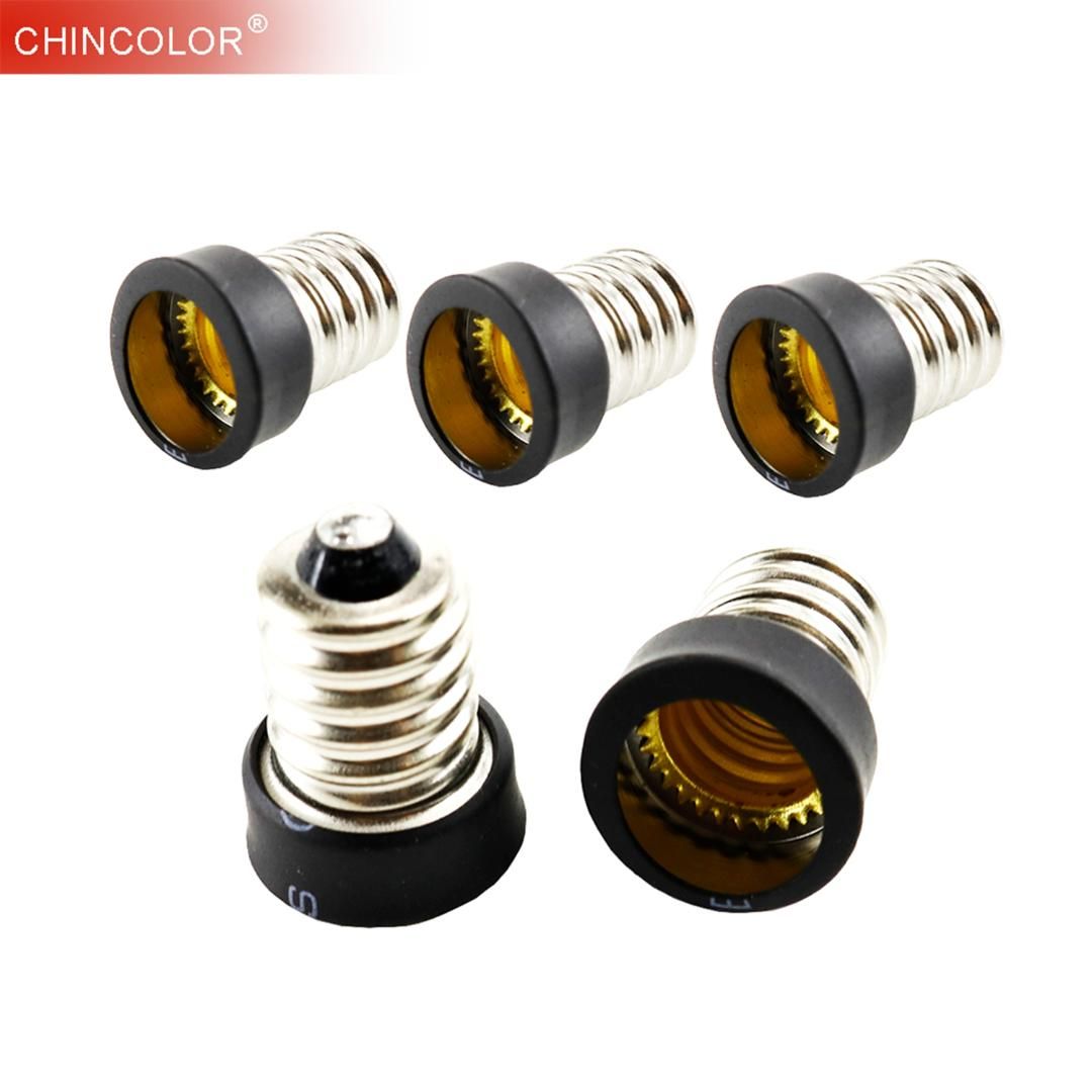 E14 To E12 Light Base Bulb Lamp Holder Adapter Socket Converter Accessories Candelabra Easy Instal Long Life Jq