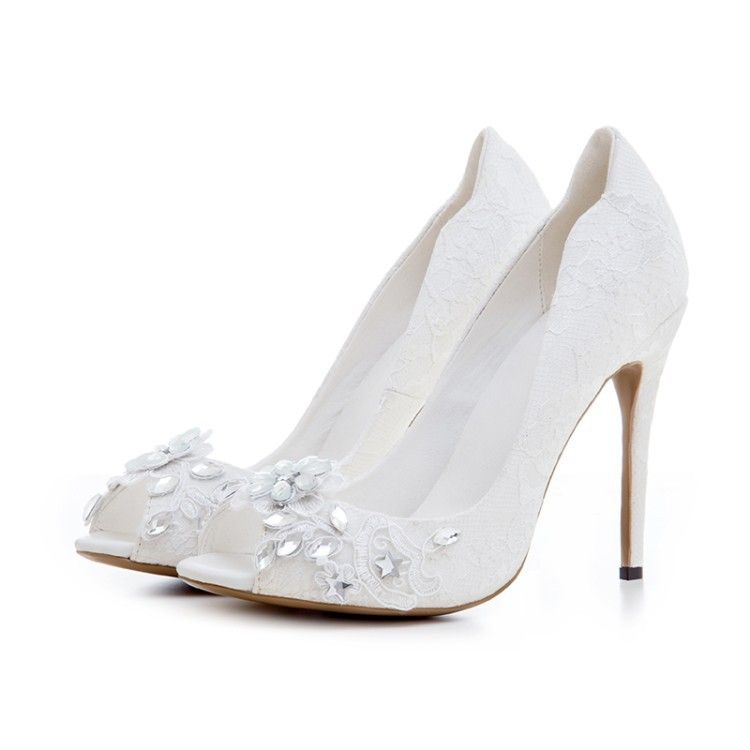 sapato branco feminino para casamento