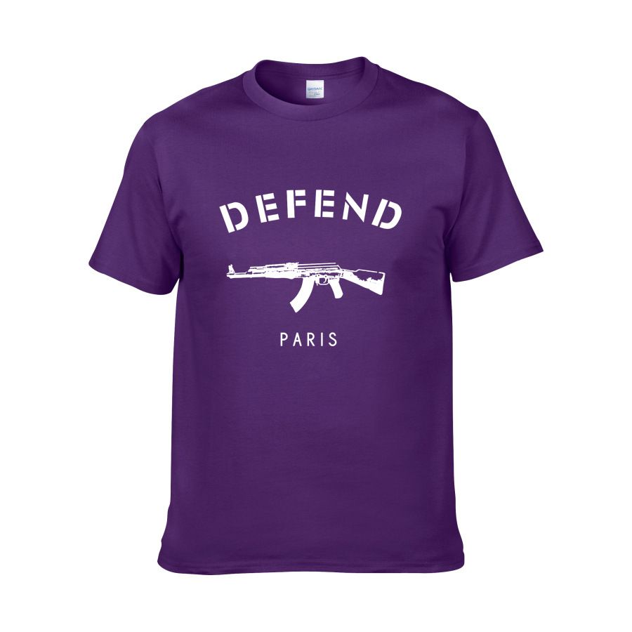 t shirt defend paris uomo