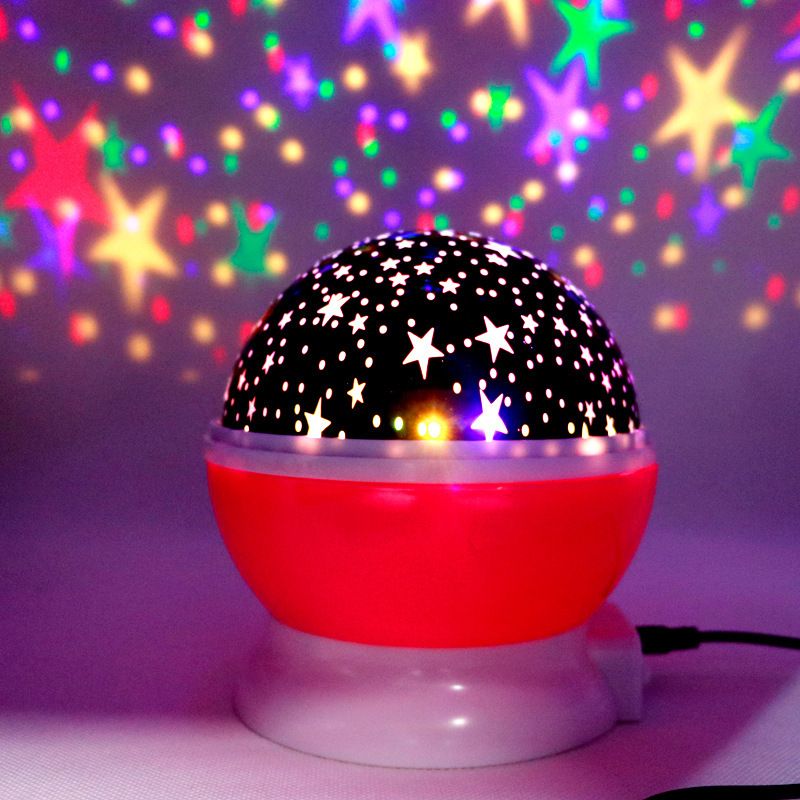 Auto Rotated Star Master Projector Led Night Light Starry Sky Projection Lamp Stars Moon Colorful Usb Lantern Drill Starlight