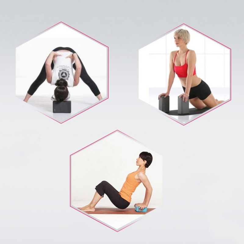 EVA Yoga Block Brick Foaming Foam Home Exercise Fitness Gym STYLE