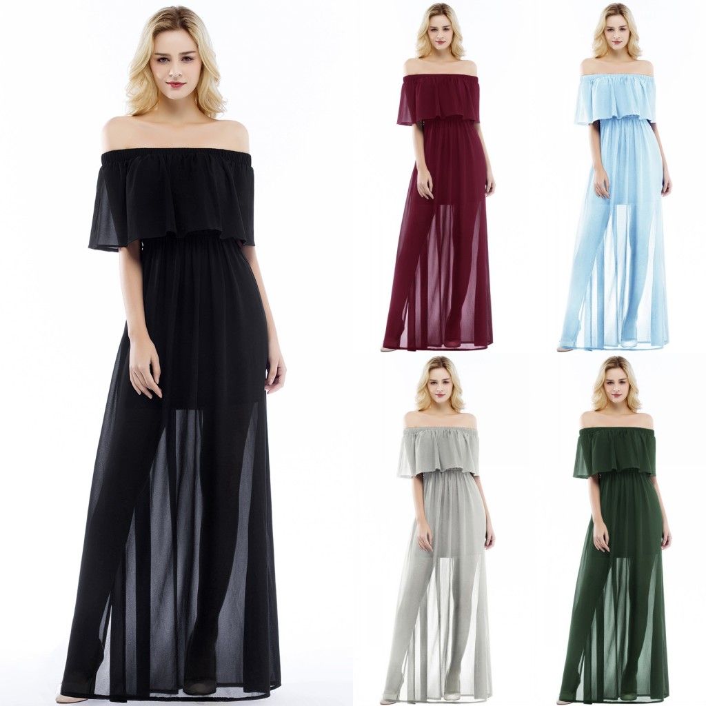 Summer Chiffon Bridesmaid Dresses