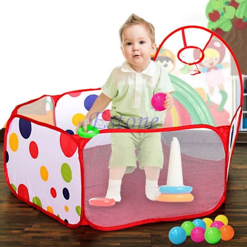 Ocean Ball Pit Pool Playhut Outdoor Indoor Childrens Toy Tent Portable Kids Room