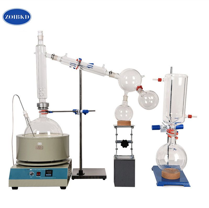 2020 ZOIBKD Lab Small Short Path Distillation Equipment 10L Short Path