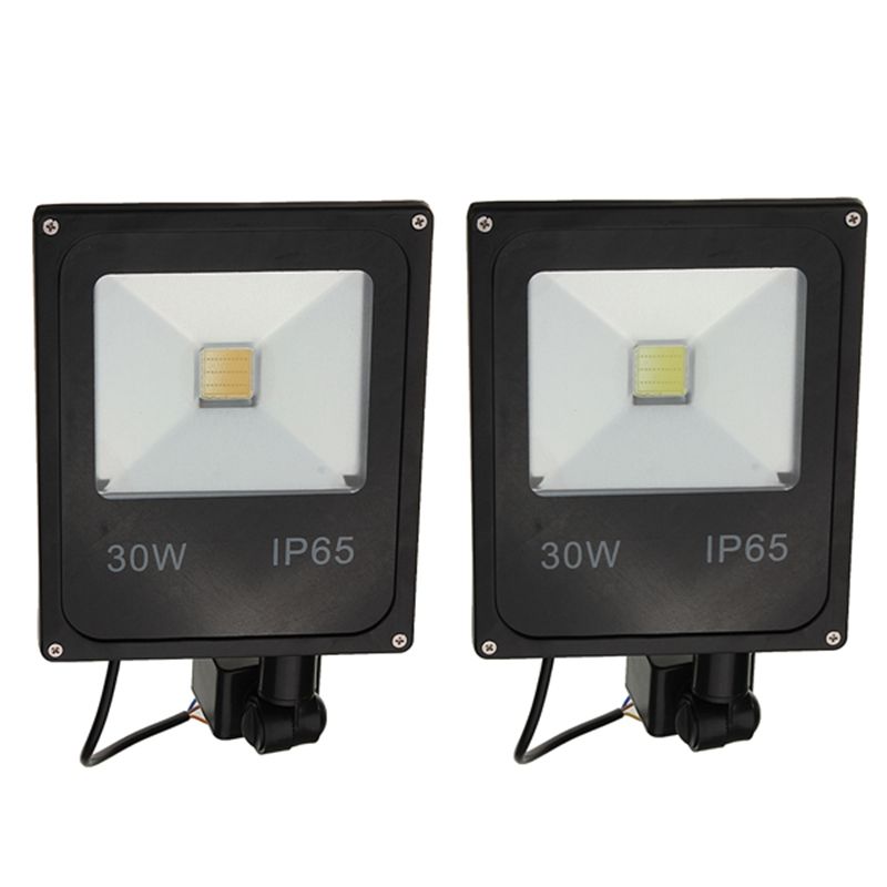 Smuxi Led Flood Light 30w Pir Motion Sensor Outdoor Floodlight Smuxi Led Flood Light 30w Pir Motion Sensor Outdoor Floodlight Lamp Ip65 Warm Cold White Garden Lighting Industrial Lights