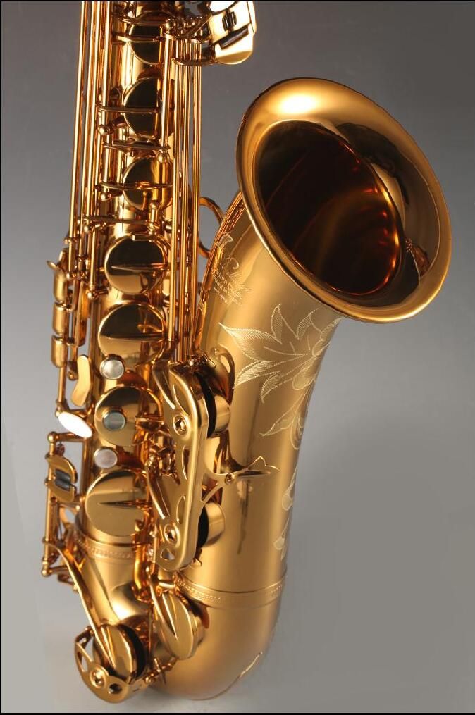 2019 New High Quality Rollinsax Q3 B Flat Tenor Saxophone Gold Lacquer