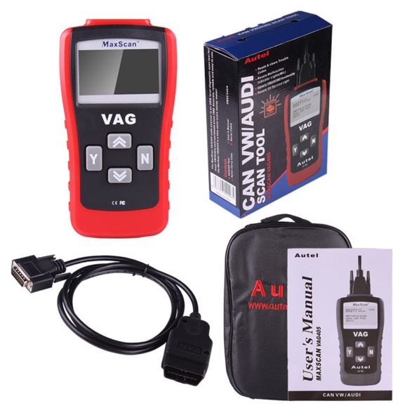 autel maxscan vag405 code
