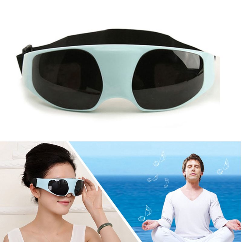 Electric Eye Massager Glasses Tharapy Massage Eye Care Vibration