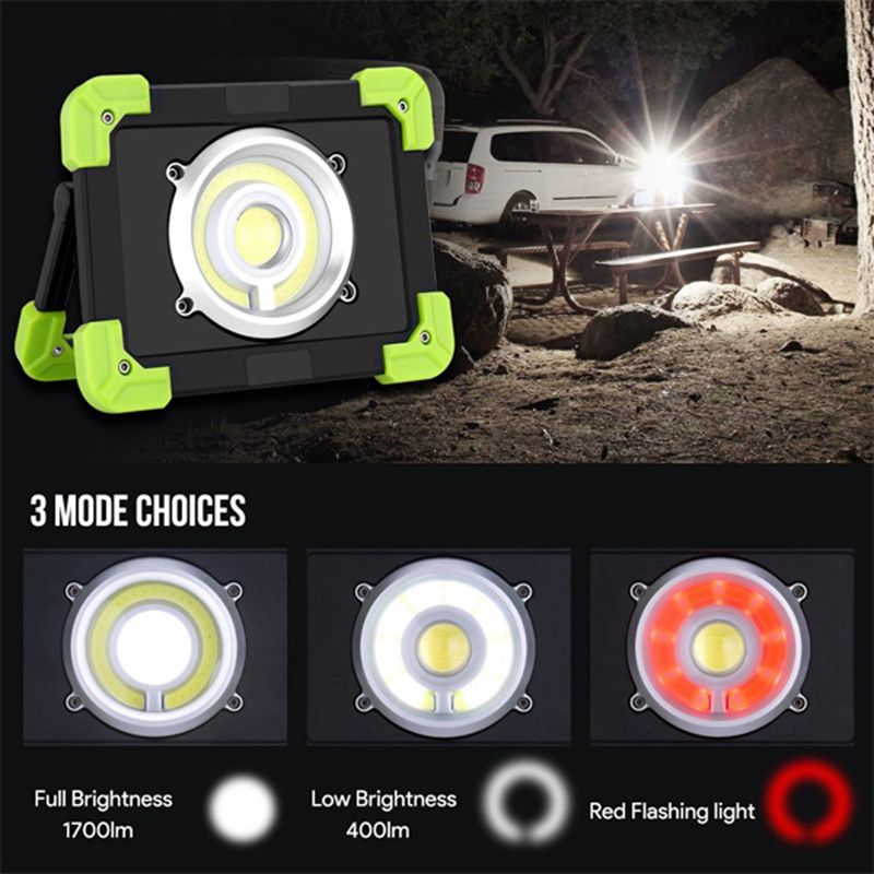 20w Cob Led Work Light Usb Rechargeable Camping Lantern Ip44 20w Cob Led Work Light Usb Rechargeable Camping Lantern Ip44 Waterproof Power Bank Portable Outdoor Walking Hiking Emergency Lamp Rab Floodlights Flood