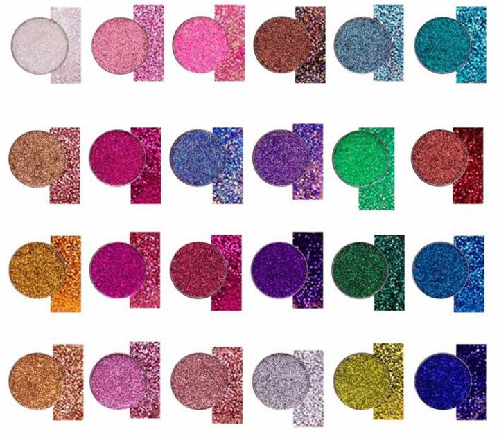 New Arrival Aurelife Glitters Pressed Powder Eye Shadow Palette Matte & Shimmer Eye Shadow Palette Heat Eyeshadow