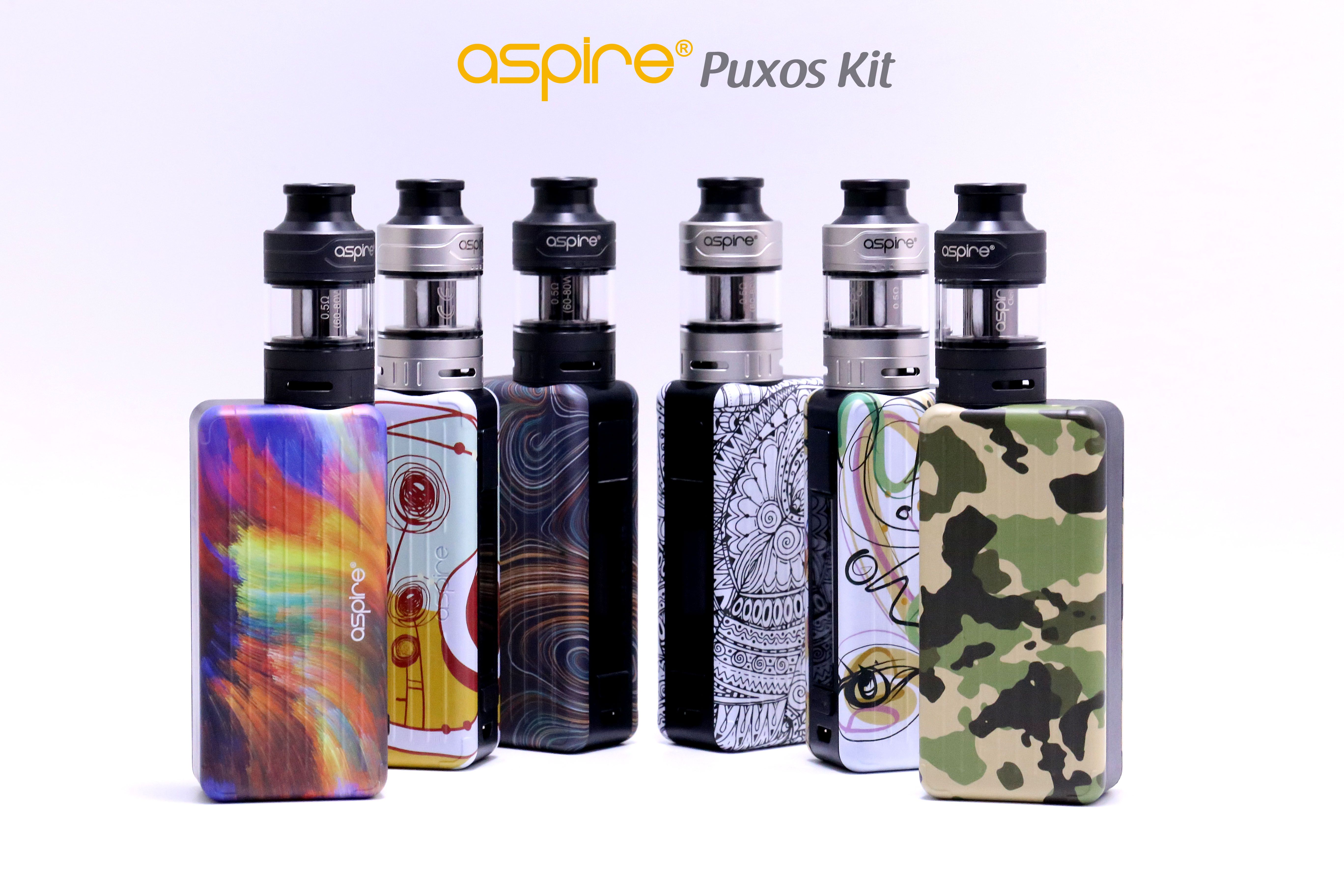 100 original aspire puxos