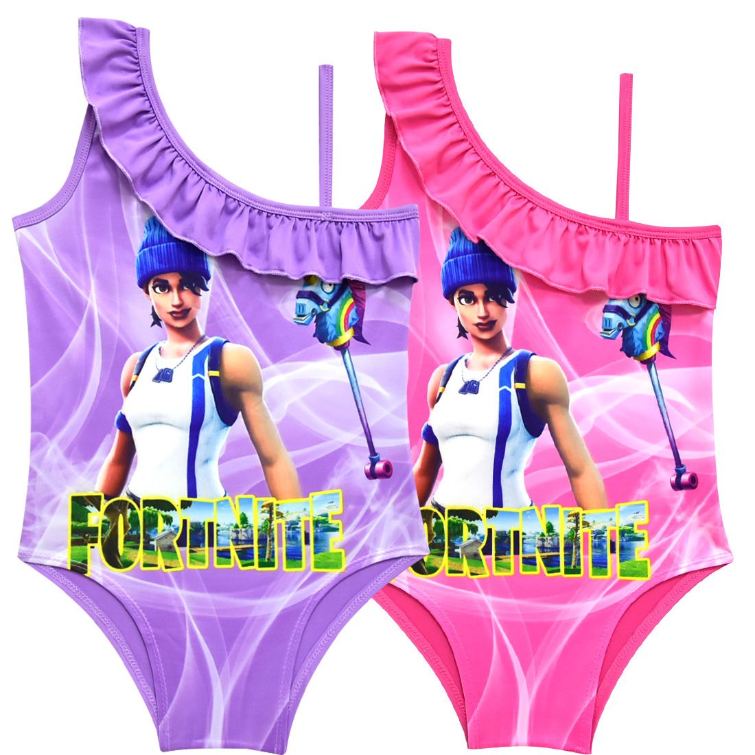 kupit optom 2 cveta igra fortnite pechat detej kupalniki 2018 let one pieces dlya devochek cosplay kupalnik multfilm bikinis mma3567 100sht - fortnite bikini