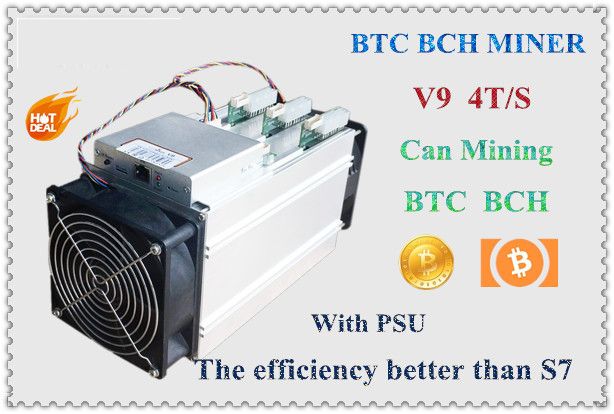 Best Price Stock Antminer V9 4t S Bitcoin Miner With Psu Can Mine Bch Btc Asic Miner Newest 16nm Btc Miner Bitcoin Mine Better Than S7 | Bitcoin mining stocks Best Price Stock Antminer V9 4t S Bitcoin Miner With Psu Can Mine Bch Btc Asic Miner Newest 16nm Btc Miner Bitcoin Mine Better Than S7 -
