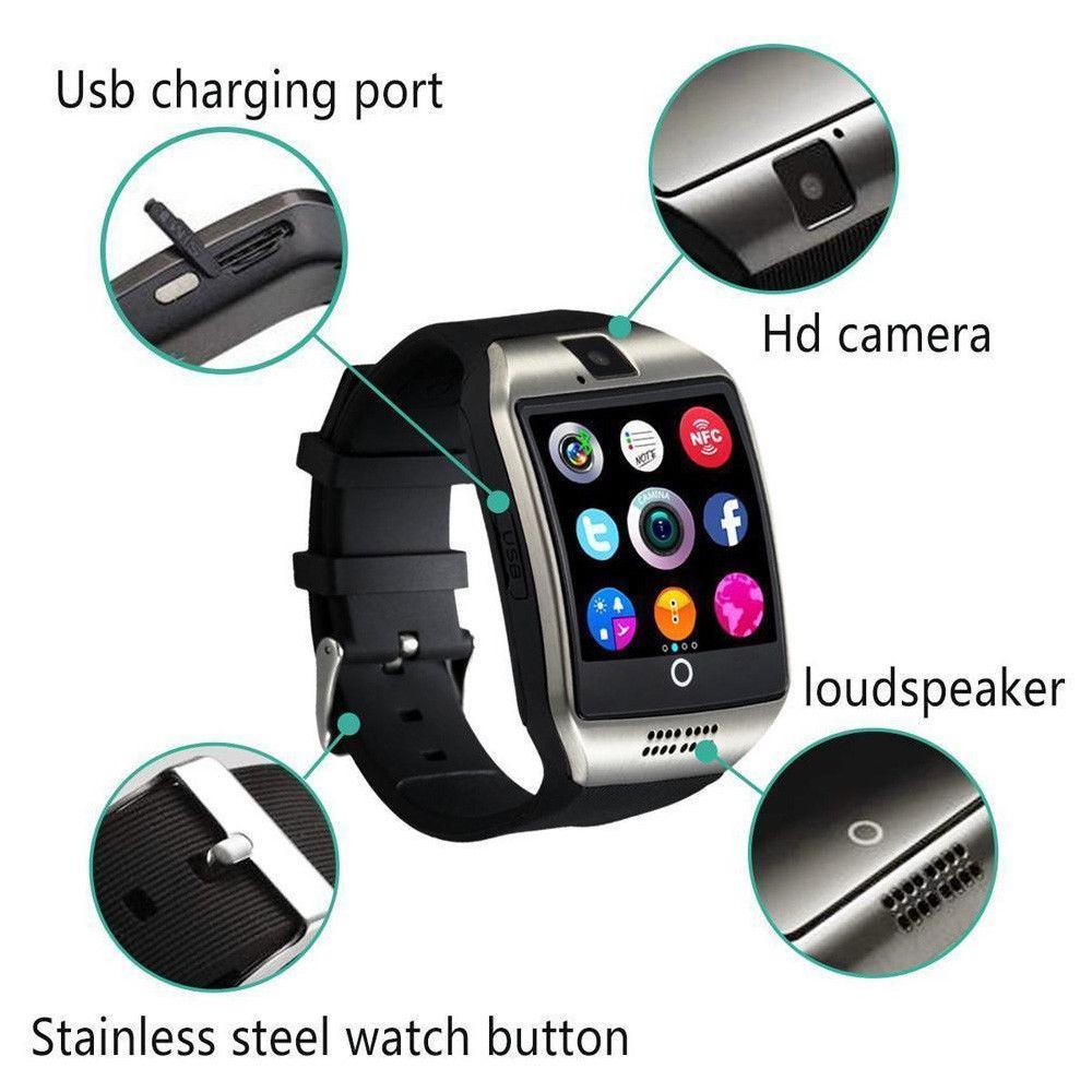 q18 touch screen smart watch