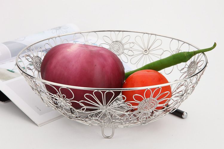2018 h1 fruit bowl basket kitchen room holder hand made art crafts