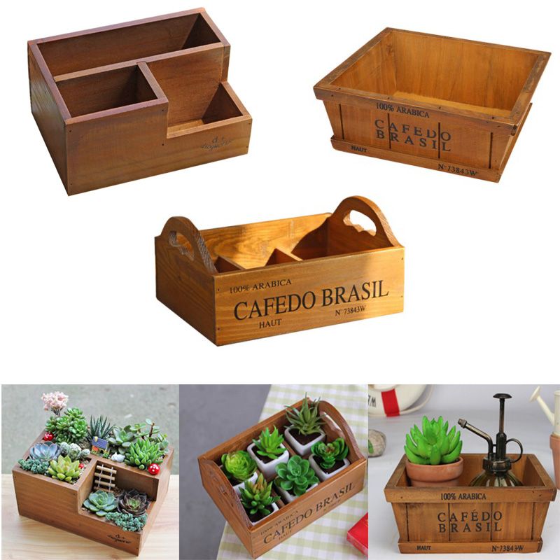 2018 Garden Planter Flower Pot For Succulent Plants Nursery Window 2018 Garden Planter Flower Pot For Succulent Plants Nursery Window Box Wooden Boxes Trough Supplies From Jinwuoq855