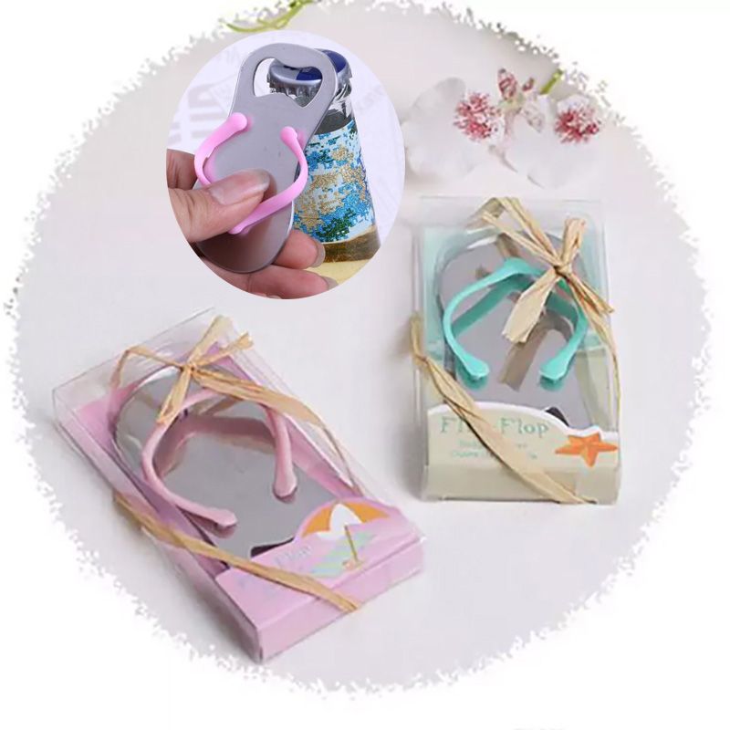 2019 Sandal Bottle Opener Wedding Flip Flop Bottler Openers Beach