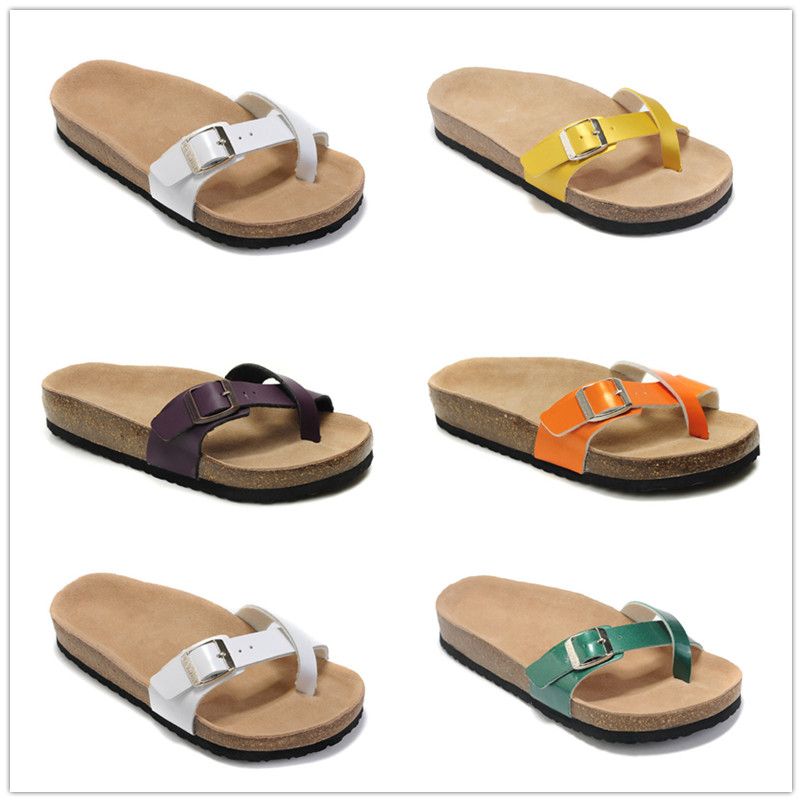 2018 hot sale birkenstock slippers sandals for lazy sandals cork birkenstock size 36