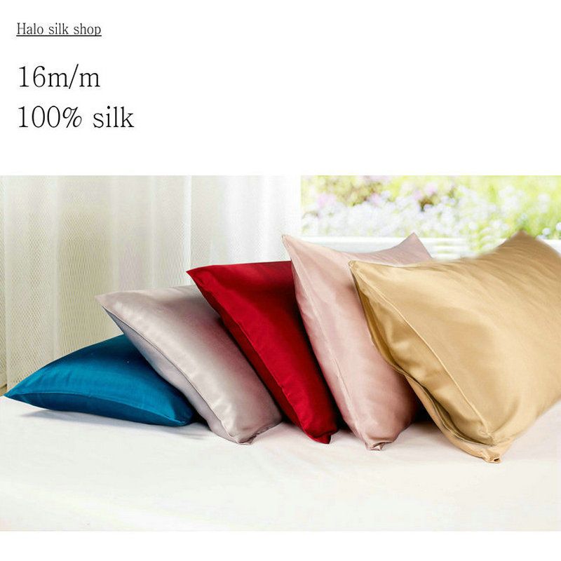 40mM Envelope Style Double Face Silk Pillowcase Satin Pillow Cover Enchanting Envelope Style Pillow Cover 40mM Envelope Style Double Face Silk Pillowcase Satin Pillow Cover Enchanting Envelope Style Pillow Cover