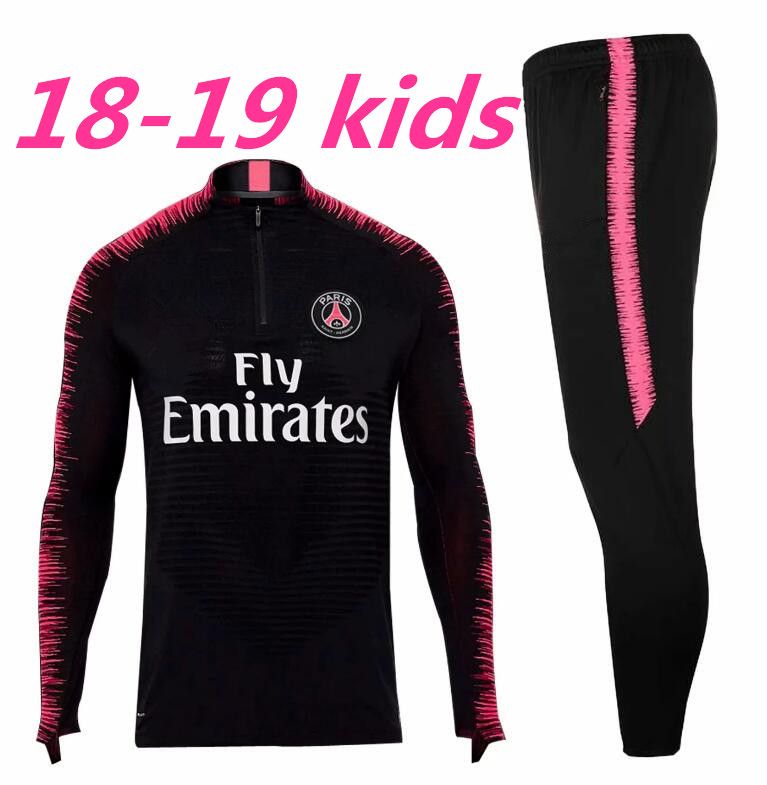 PSG Tracksuit New 2018 2019 Paris Soccer Training Suit KIDS Tracksuits