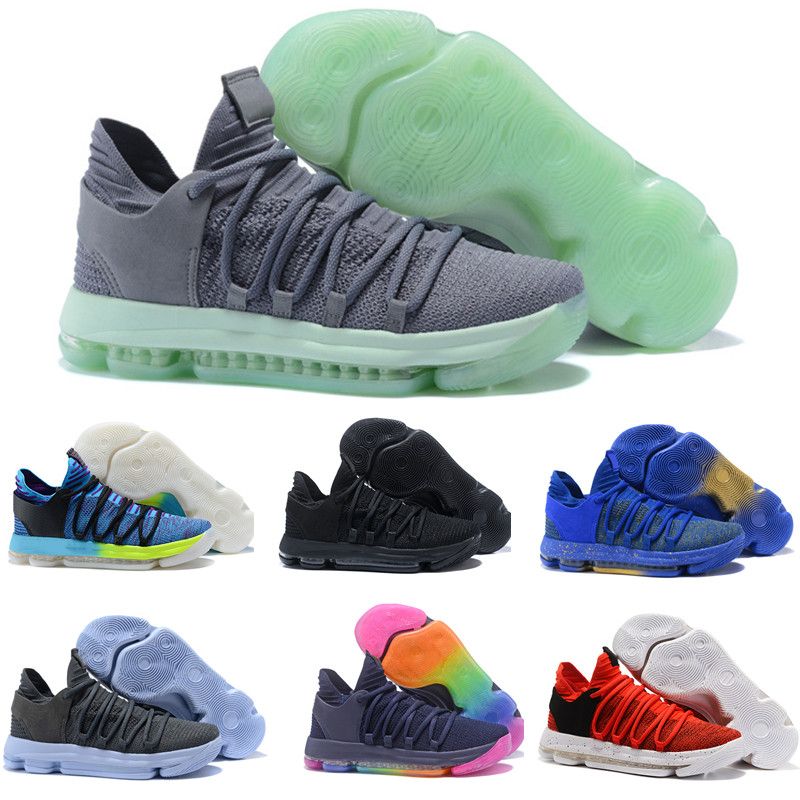 2018 new zoom kd 10 anniversary pe bhm oreo triple black men 2018 new zoom kd 10 anniversary pe bhm oreo triple black men basketball shoes elite low kevin durant athletic sports sneakers man casual shoes sale sneakers