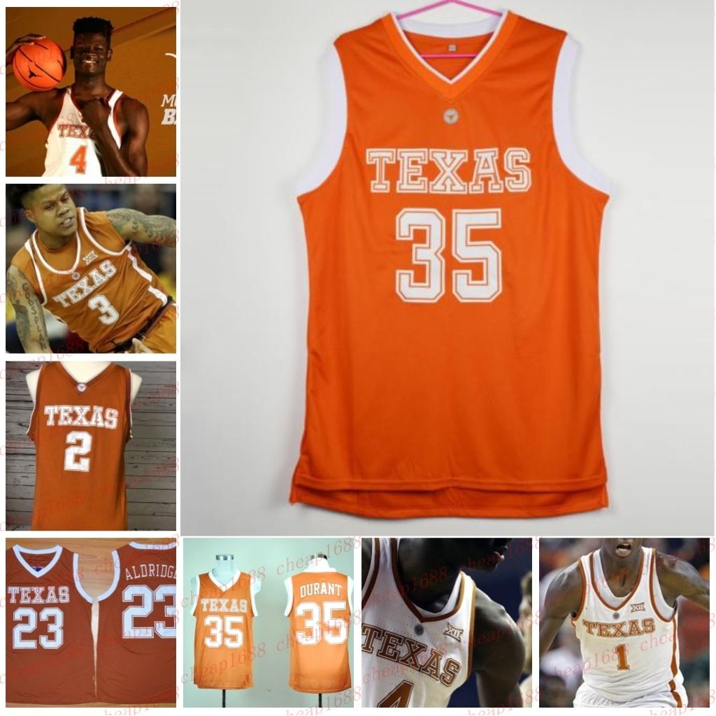 2019 Custom Texas Longhorns 12 Kerwin Roach II 2 Coleman 23 Lamarcus