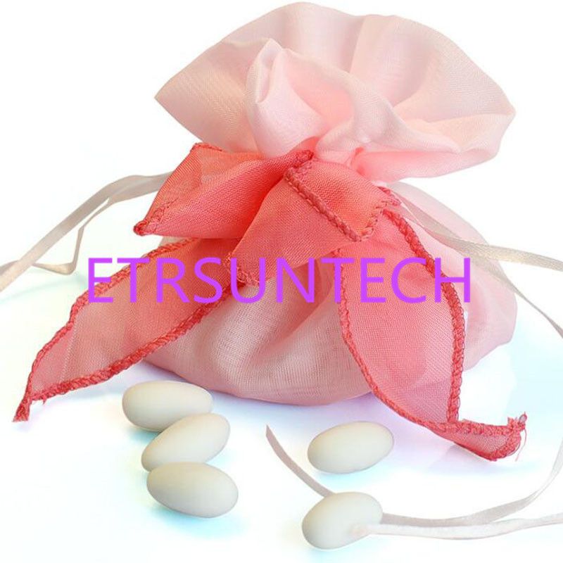 Wedding Candy Souvenir Gift Bags Pouch With Ribbon Birthday
