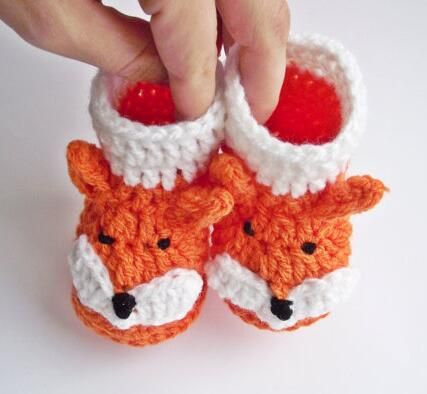 sapatinho de bebe raposa