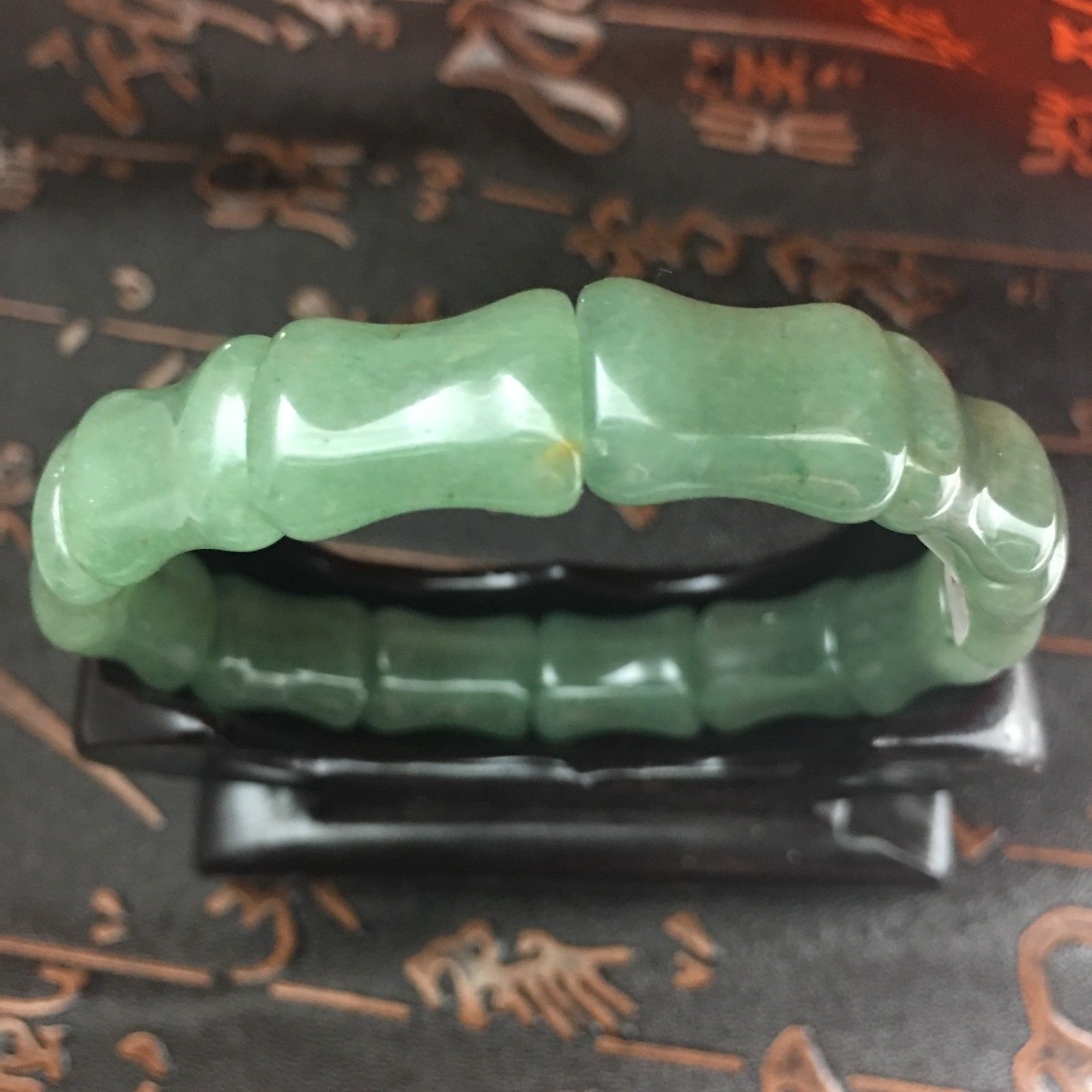 2020 Natural Green Dongling Jade Bracelet, Best Gift For Girlfriend