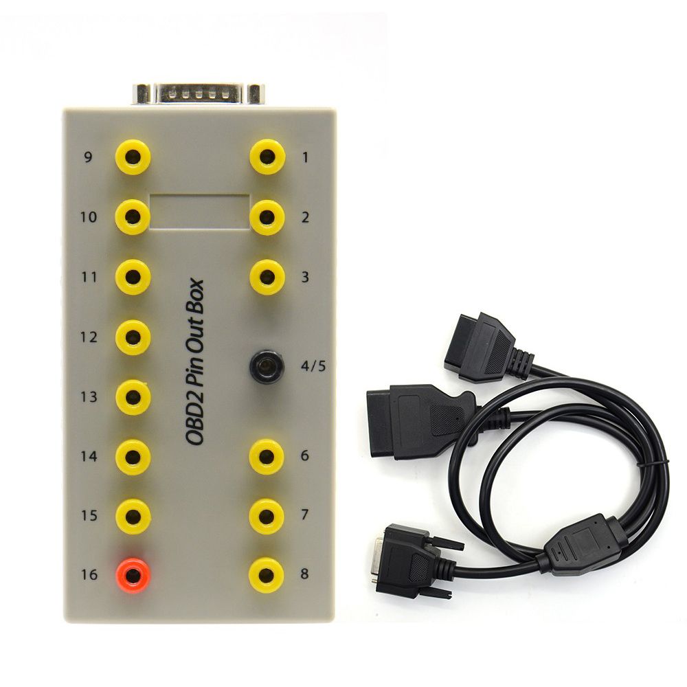 OBD2 OBDII Pin Out Box Breakout Tester Auto Connector Car Diagnostic Cable Diagnostic Cable Car Diagnostic Cable Tester Auto Online with $32.75/Piece on ...