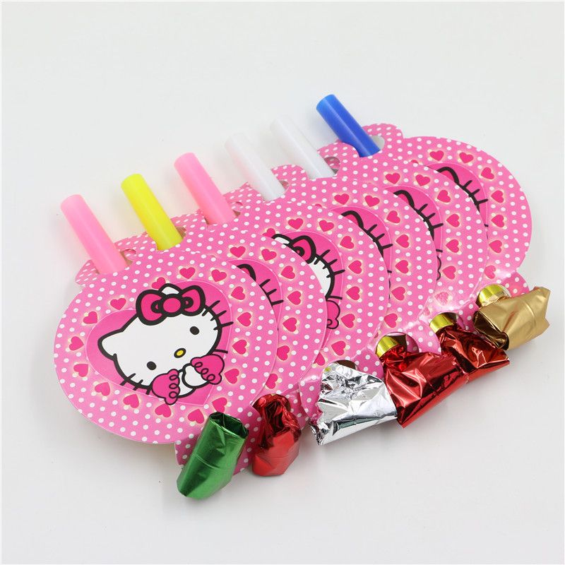 Lovely Hello Kitty Cartoon 1st Birthday Decoration Party Supplies