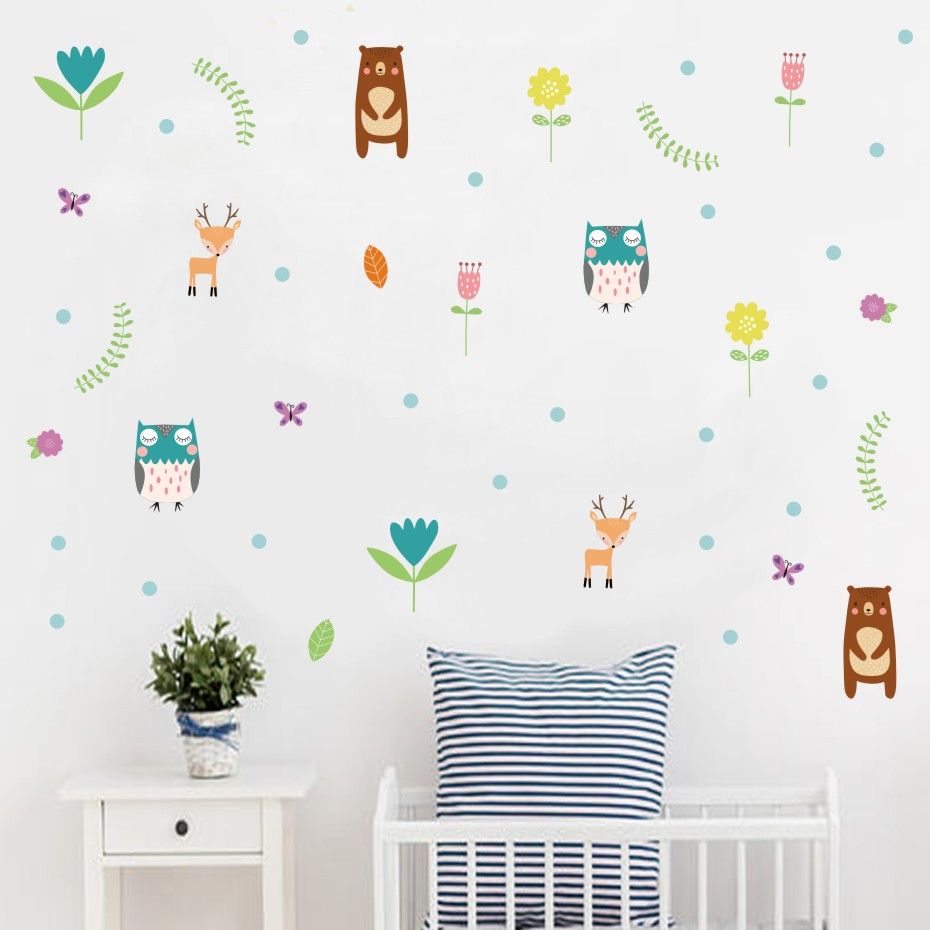 woodland bear deer diy