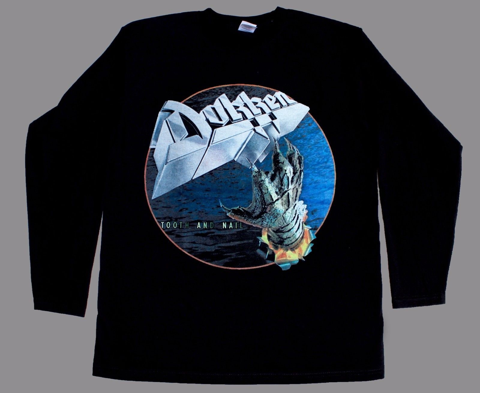 Dokken Tooth And Nail Ratt Motley Crue Heavy Metal Long Sleeve T Dokken Tooth And Nail Ratt Motley Crue Heavy Metal Long Sleeve T