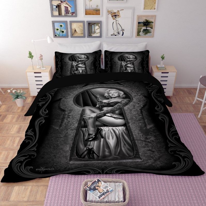 Duvet Covers Bedding Sets 3d Marilyn Monroe Comforter Duvet