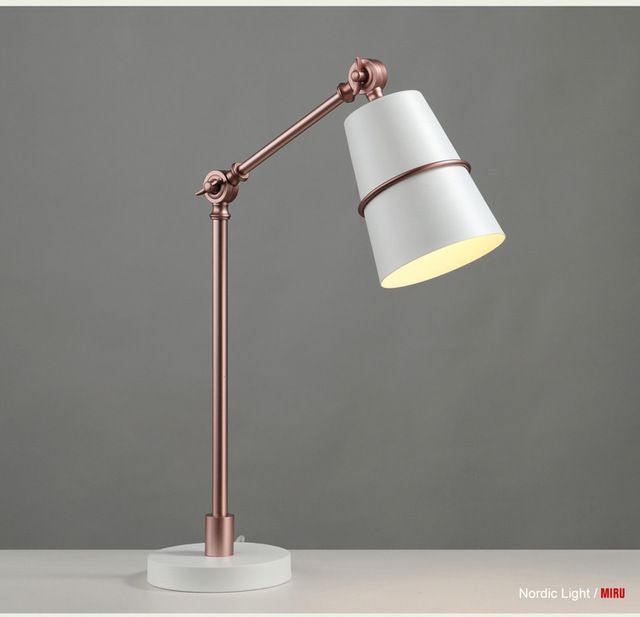 Modern Table Lamp Scandinavian Creative Light For Living Room Bedroom Wrought Iron Eye Reading Office Desk