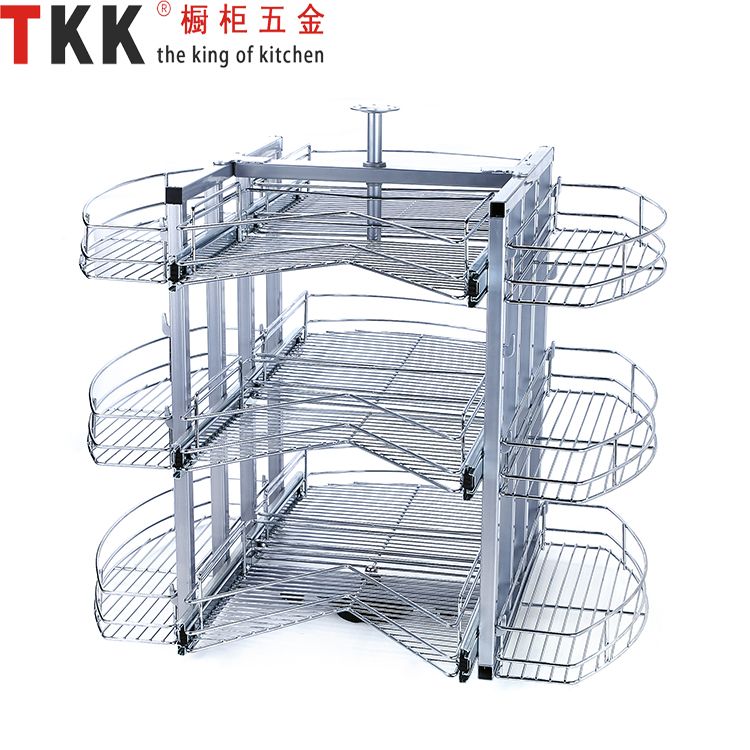 Großhandel TKK TR 270G Revolving Magic Corner Schrank Organizer ... Großhandel TKK TR 270G Revolving Magic Corner Schrank Organizer ...