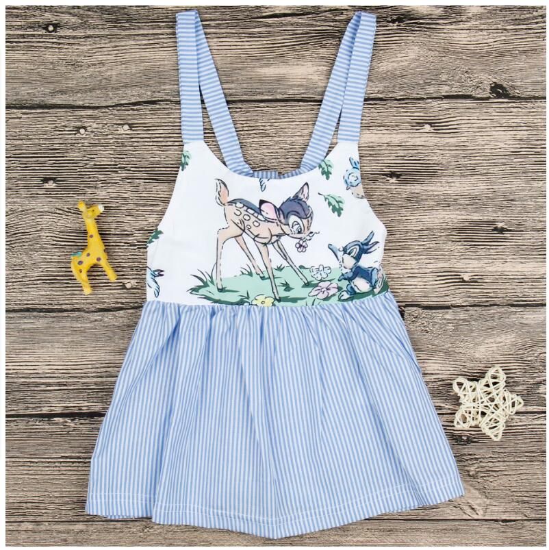 Vestido de cristal impreso para bebés infantiles Vestido de cristal impreso para bebés infantiles