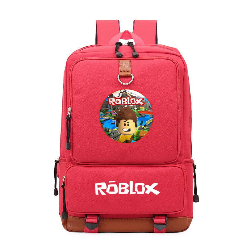 Roblox Game Casual Backpack For Teenagers Kids Boys Children Student