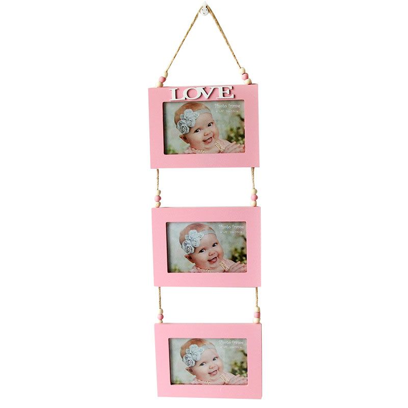 Multi Frame Photo Hanging Wall Bois Picture Frames Para Family Gift Home Decor Art Craft Porta Retrato