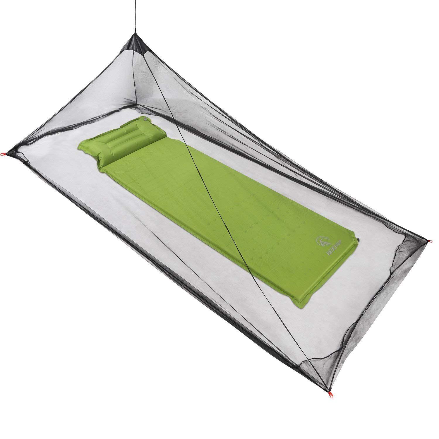Single Camping Mosquito Net For Bed Compact And Lightweight Black