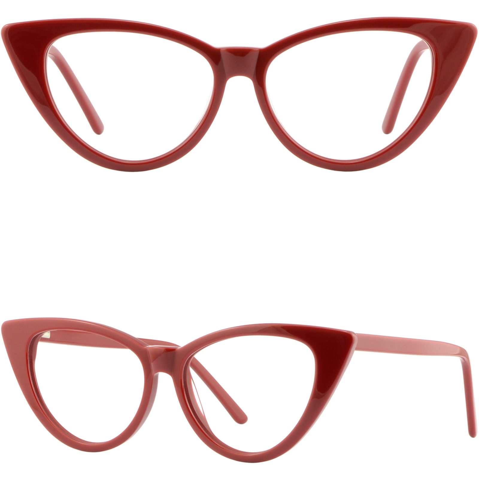 Large Womens Cateye Frame Plastic Spring Hinges Cat Eye Prescription Large Womens Cateye Frame Plastic Spring Hinges Cat Eye Prescription Glasses Red Women Eyeglasses Frames Brand Name Eyeglass From Aceglasses