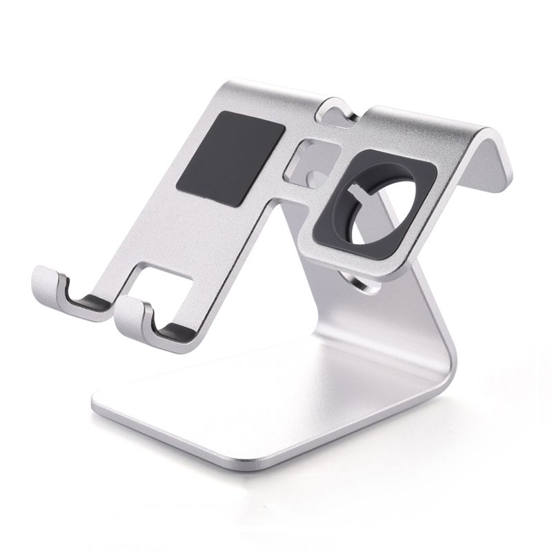 2018 2 In 1 Desktop Phone Stand Tablet Holder Aluminum Watch 2018 2 In 1 Desktop Phone Stand Tablet Holder Aluminum Watch Charging Dock Cradle For Apple All Android Smartphone From Shuangyin003