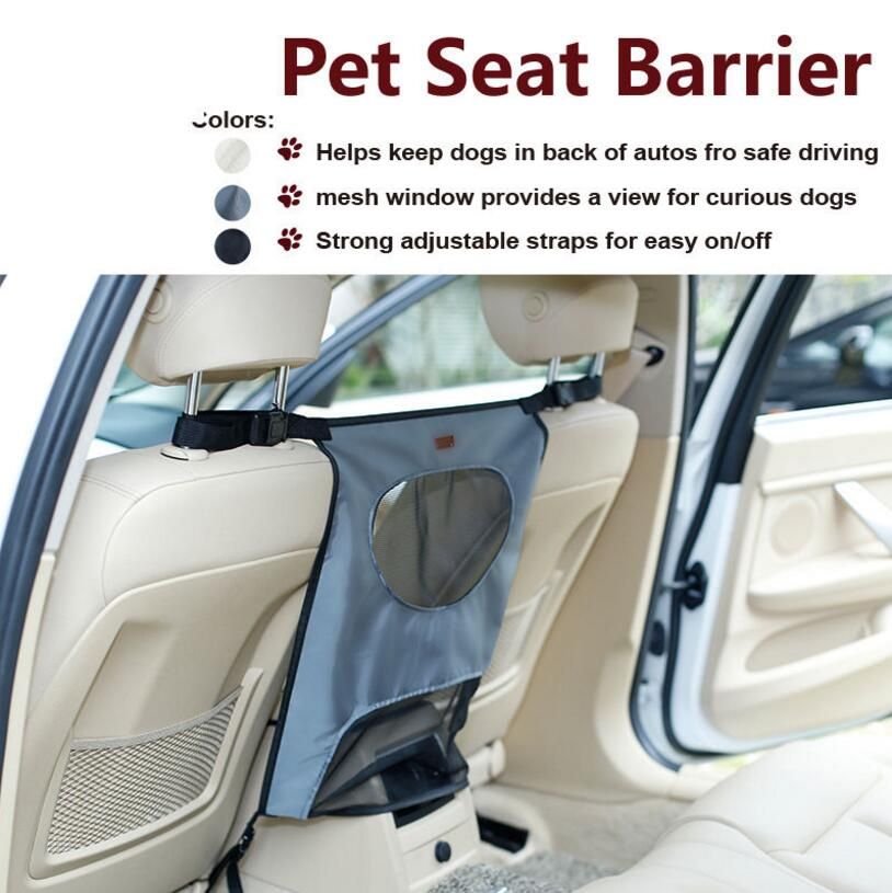 Pets Dog Barrier Car Seat Protective Accessaries Back Net Outgoing Screen Backseat Safety 3 Colors Ooa5072