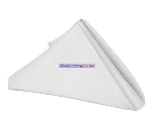50 50cm Polyester Linen Napkin Linen Serviette For Wedding Banquet