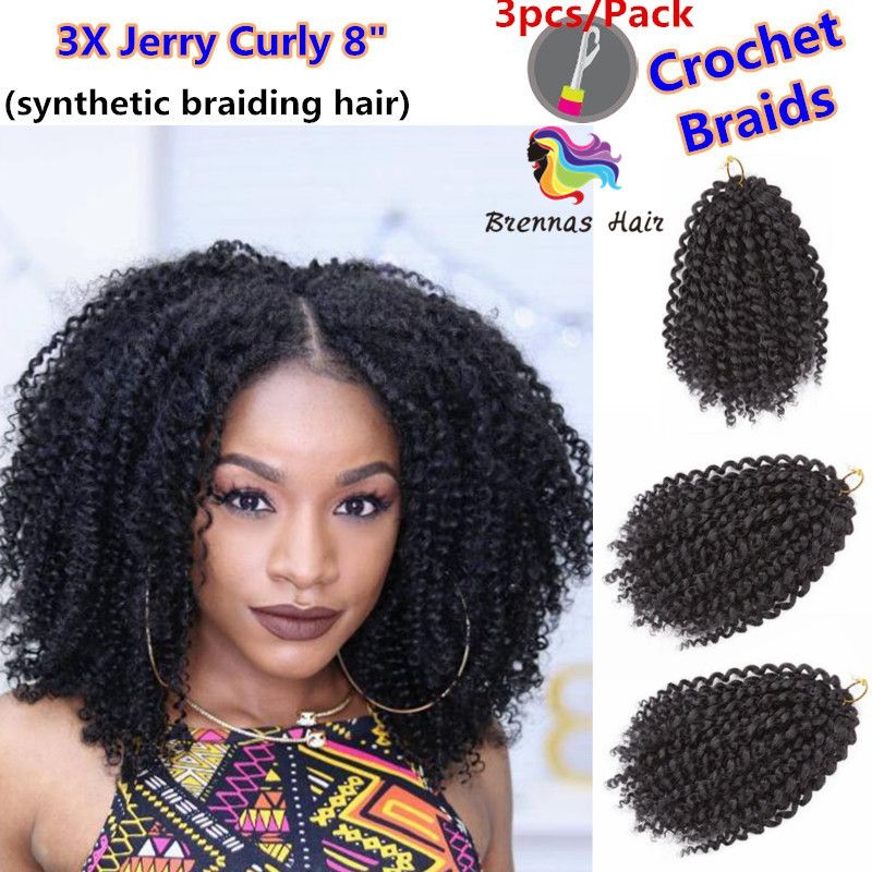 2019 african hairstyle mali bob 8inch synthetic braid twist hair 3x