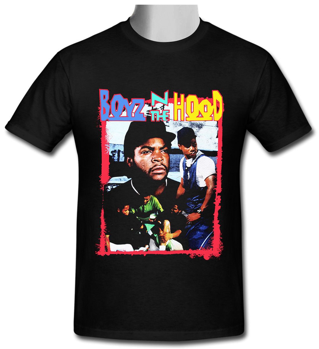 Boyz N The Hood Vintage Ice Cube Top Tee Black T Shirt Size S To 2XL