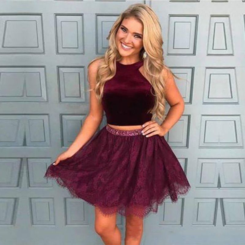 Halter Homecoming Dresses