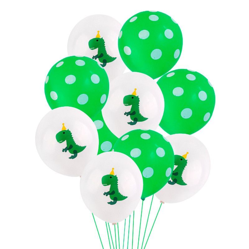 12 Dinosaur Balloons Inflatable 30cm 2 8g Latex Ballons Party 12 Dinosaur Balloons Inflatable 30cm 2 8g Latex Ballons Party