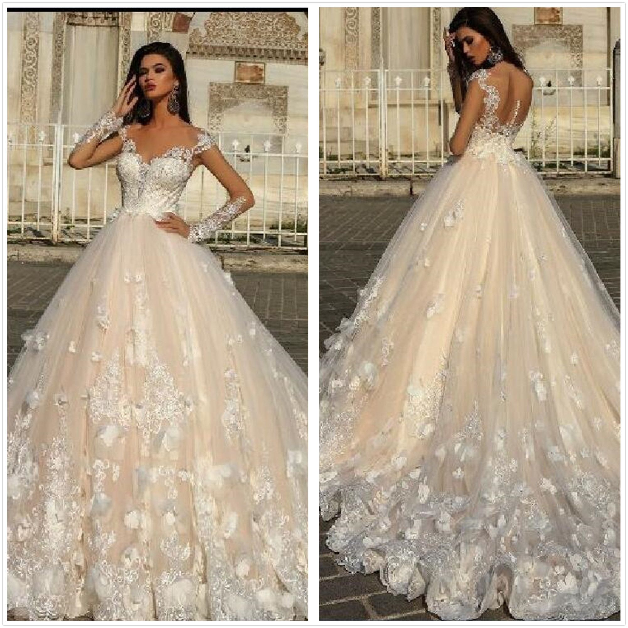 Floral Wedding  Dresses  Buy DACC