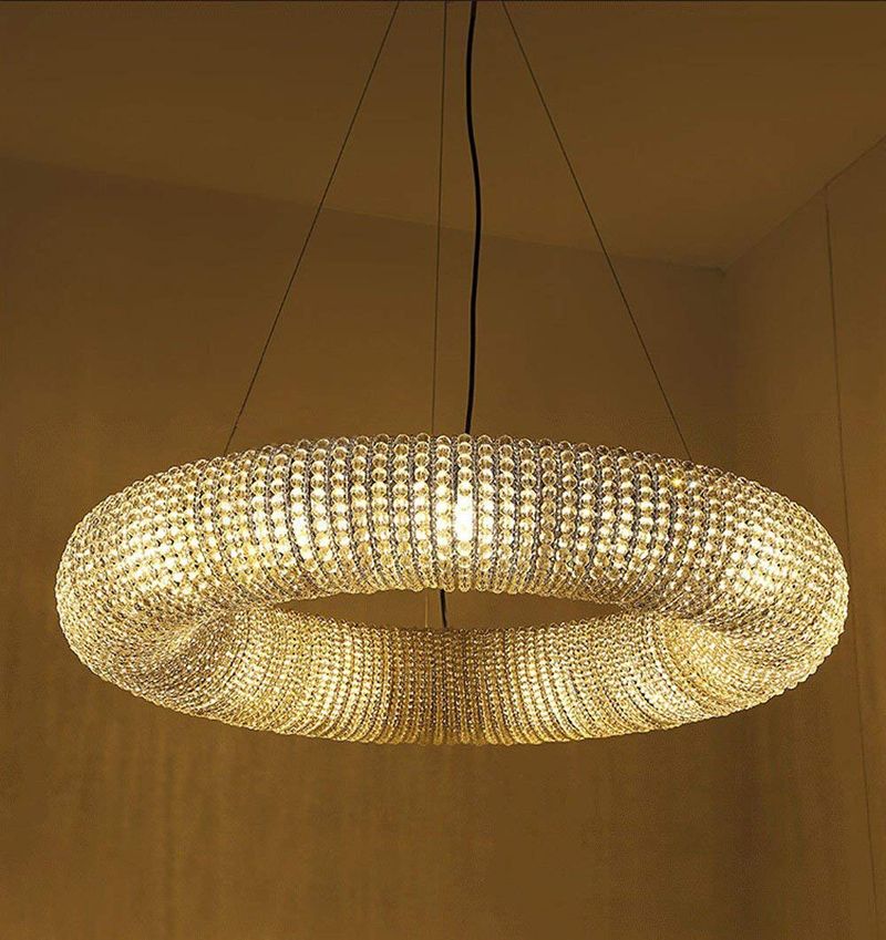Clear K9 Crystal Chandelier Ceiling Lights Fixtures Pendant Lamp Clear K9 Crystal Chandelier Ceiling Lights Fixtures Pendant Lamp Light Lighting With Led Bulbs For Restaurant Living Room Bedroom